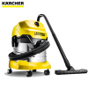 德国凯驰(KARCHER)吸尘器WD4豪华版干湿两用式吸尘吸水机带吹风桶式吸尘器干式吸水尘盒/尘桶'1000'W