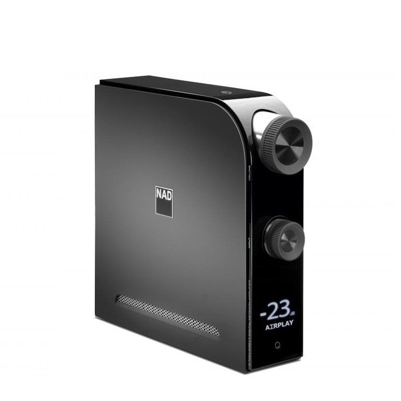 NAD D7050数字无线功放 hifi蓝牙电脑d类小功放AirPlay 黑