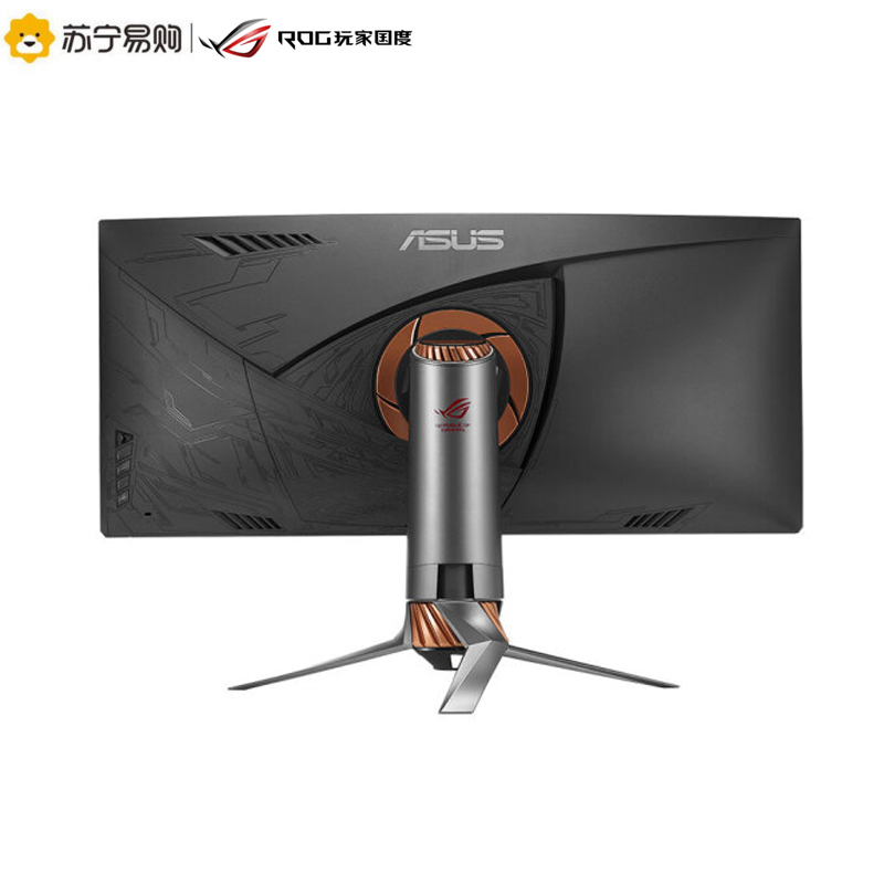 华硕(ASUS)ROG玩家国度 PG348Q 34英寸IPS屏3800R曲率100Hz 21:9吃鸡 信仰级电竞显示器