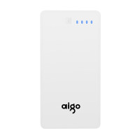 爱国者(aigo) FB20 白色 三个USB输出 20000毫安 大容量通用 聚合物 移动电源/充电宝