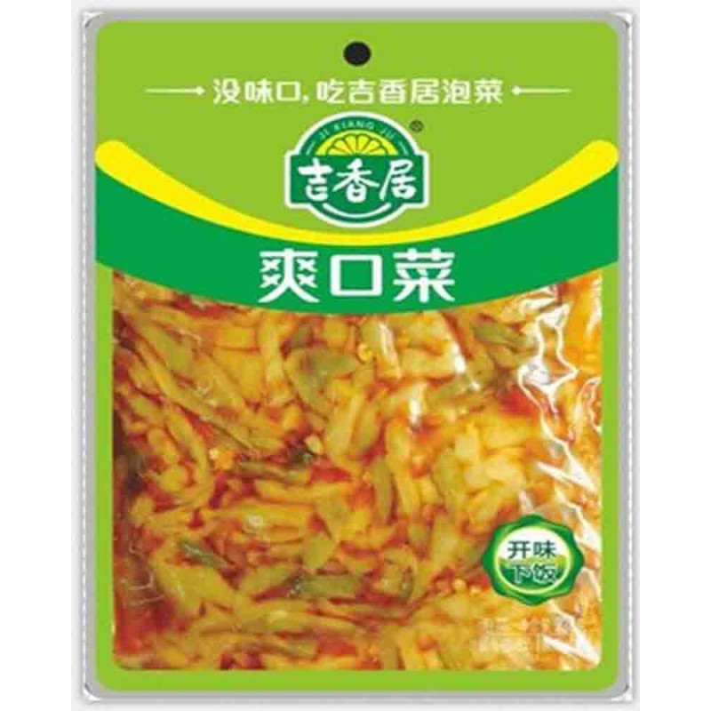 吉香居爽口菜228g 开味下饭配粥小吃开袋即食