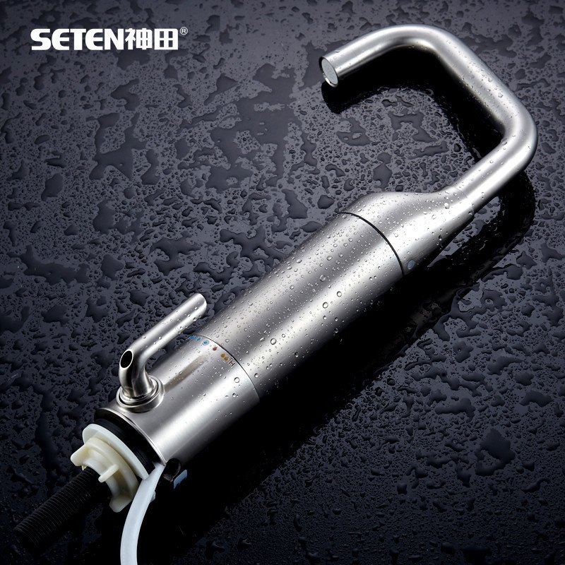 [苏宁自营]神田(SETEN)SJB-30G3 电热水龙头 即热式电热水龙头 小厨宝即热式 整体全不锈钢