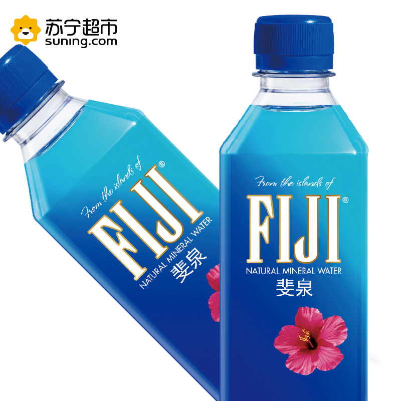 FIJI Water 斐济 斐泉天然矿泉水330ML*36 箱装 进口矿泉水饮用水