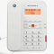 摩托罗拉(MOTOROLA)CT201C电话机 背光 追拨功能 固定电话 座机 白色