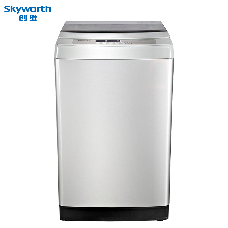 创维(Skyworth)7公斤大容量全自动波轮洗衣 家用节能省水甩干机 T70F
