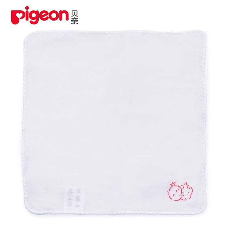 贝亲(pigeon)超柔纱布手巾(3片入) 白色图片