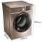 美的(Midea)MD90-1617WIDQCG 9公斤洗衣机 洗烘一体 智能投放 变频节能 家用 金色