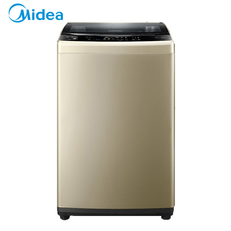 美的(Midea)MB80-8100WDQCG 8公斤洗衣机 智能操控 快净科技 变频节能 家用 金色高清大图