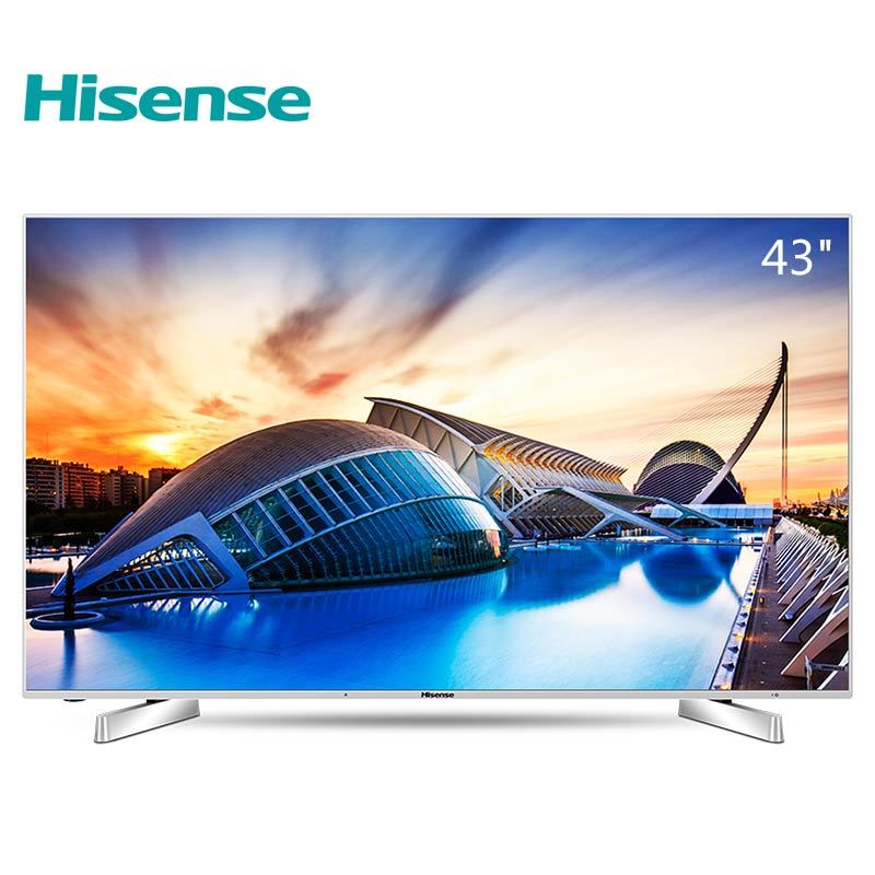 海信(Hisense)LED43EC660US 43英寸 炫彩轻薄4K HDR显示 VIDAA智能液晶平板电视