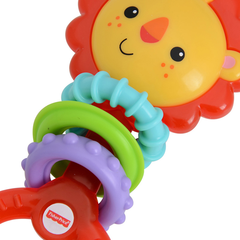 Fisher Price 费雪 小狮子运动牙胶 磨牙婴幼儿玩具 CGR32高清大图
