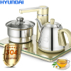 HYUNDAI(现代)电水壶QC-CSH103 304不锈钢壶身 全自动上水 6分钟快速烧水 电热水壶