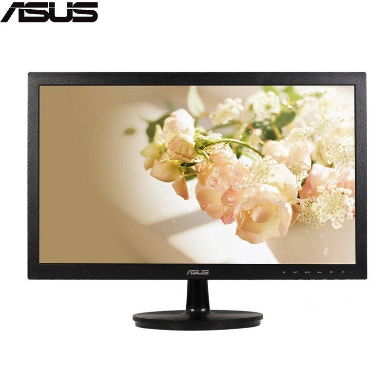 华硕（ASUS）VP247N 专业不闪高清屏电脑液晶护眼显示器23.6英寸