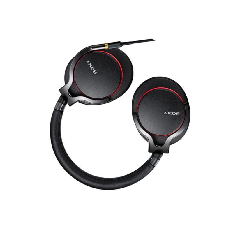索尼(SONY) MDR-1A 高解析度立体声耳机 有线控 40mm驱动单元 优质线材(黑色)图片