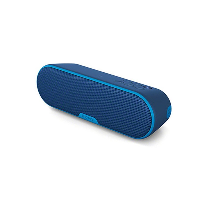 索尼（SONY)重低音无线蓝牙音箱SRS-XB2（蓝色） IPX5防水 长时间续航 自动关机功能 索尼LDAC高音质音频