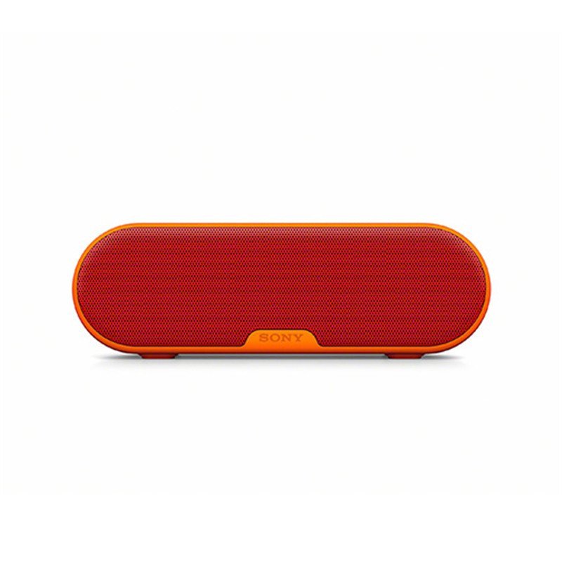 索尼(SONY)重低音无线蓝牙音箱SRS-XB2(橙红色) IPX5防水 长时间续航 自动关机功能 索尼LDAC高音质音