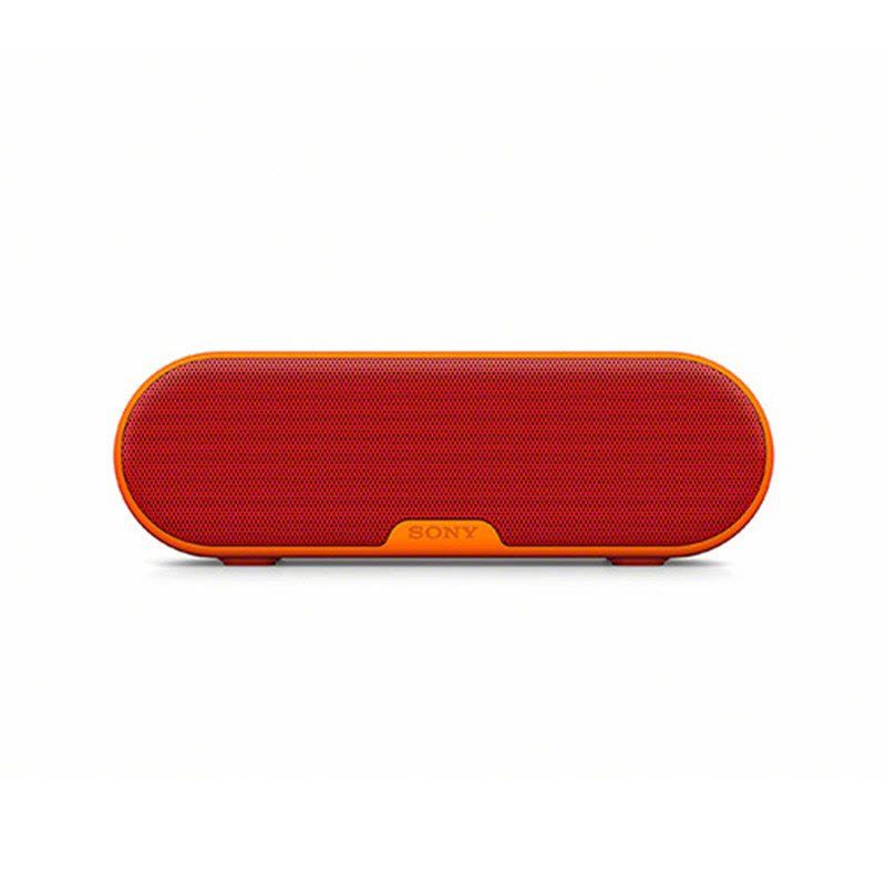 索尼(SONY)重低音无线蓝牙音箱SRS-XB2(橙红色) IPX5防水 长时间续航 自动关机功能 索尼LDAC高音质音图片