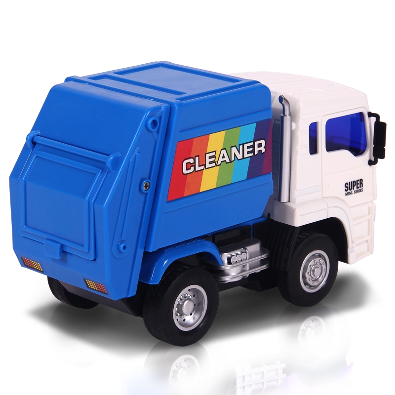 乐飞(LEFEI)城市工程车系列 6988迷你清洁车 惯性环卫清扫车 儿童模型玩具3-6岁