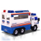 乐飞(LEFEI)城市特种车系列 9955警察车 中号惯性男孩模型玩具 儿童玩具汽车3-6岁