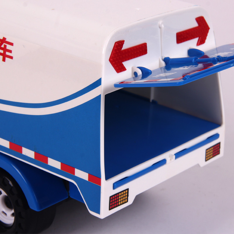 乐飞（LEFEI）城市工程车系列 9912道路清扫车 中号扫街车模型 儿童玩具礼物3-6岁