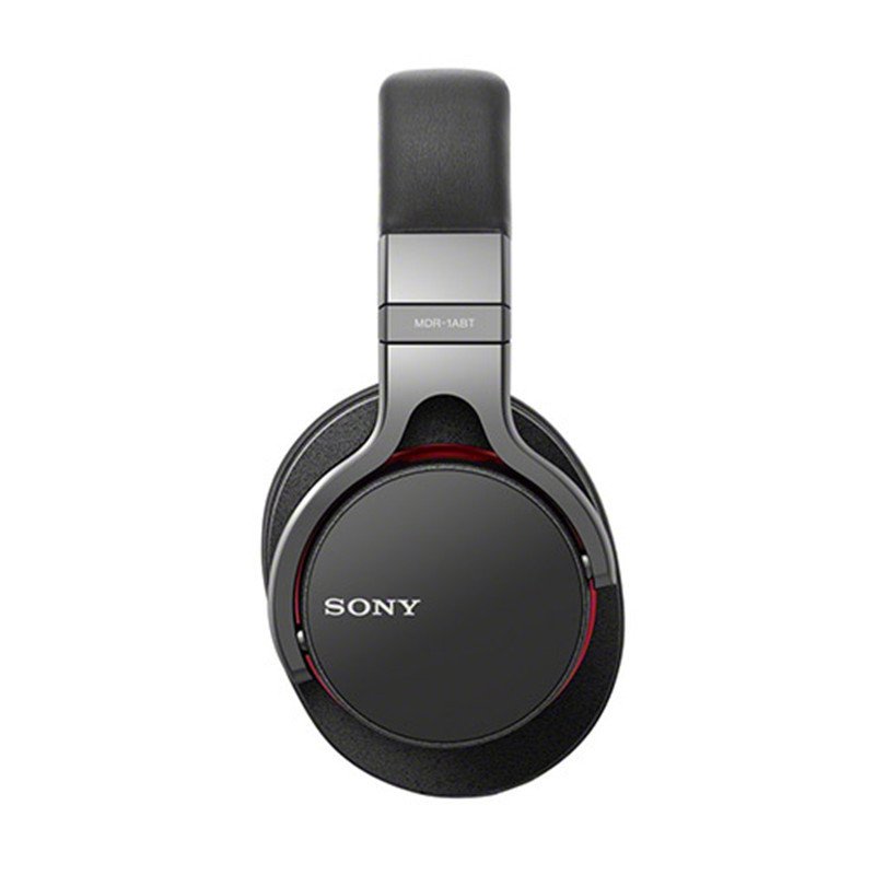 索尼(SONY) 触控高品质无线立体声耳机 MDR-1ABT(黑色) 可折叠耳罩 头戴式 NFC 蓝牙耳机