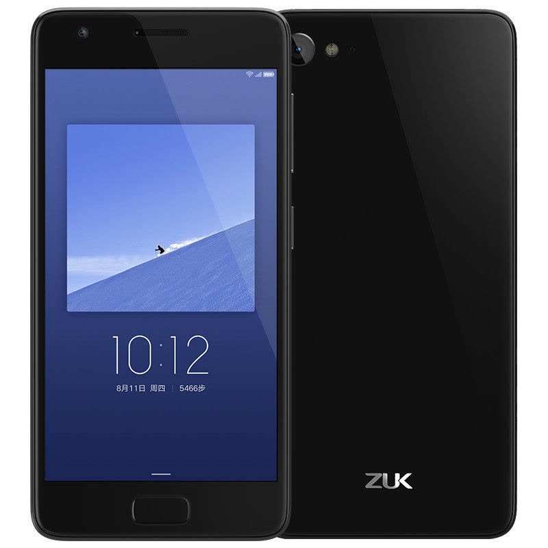 联想ZUK Z2手机(Z2131) 骁龙820 快充长续航 4G+64G 全网通4G手机 双卡双待 黑色图片