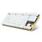 达尔优（dare-u）87键机械合金版 白色青轴有线游戏键盘电竞键盘吃鸡键盘台式机笔记本办公LOL/CF背光机械键盘
