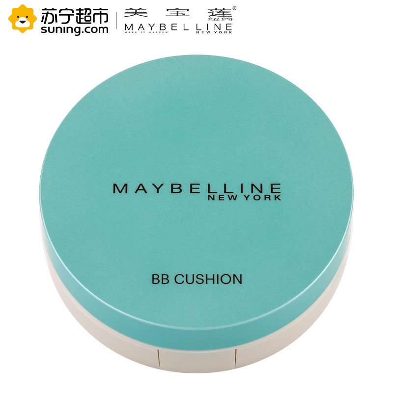 美宝莲(Maybelline) 巨遮瑕雾感轻垫霜 01象牙色 14g