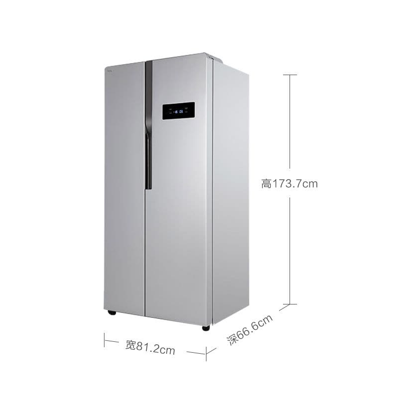 TCL冰箱 BCD-430WEZ50 430升对开门冰箱 风冷无霜 电脑智能控温大容积冰箱 20个独立分区 实惠家用图片