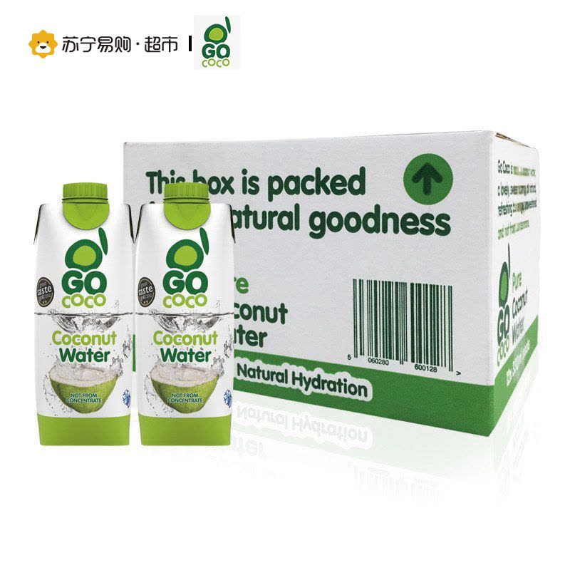 泰国原装进口 GOCOCO椰子水 330ml*12图片