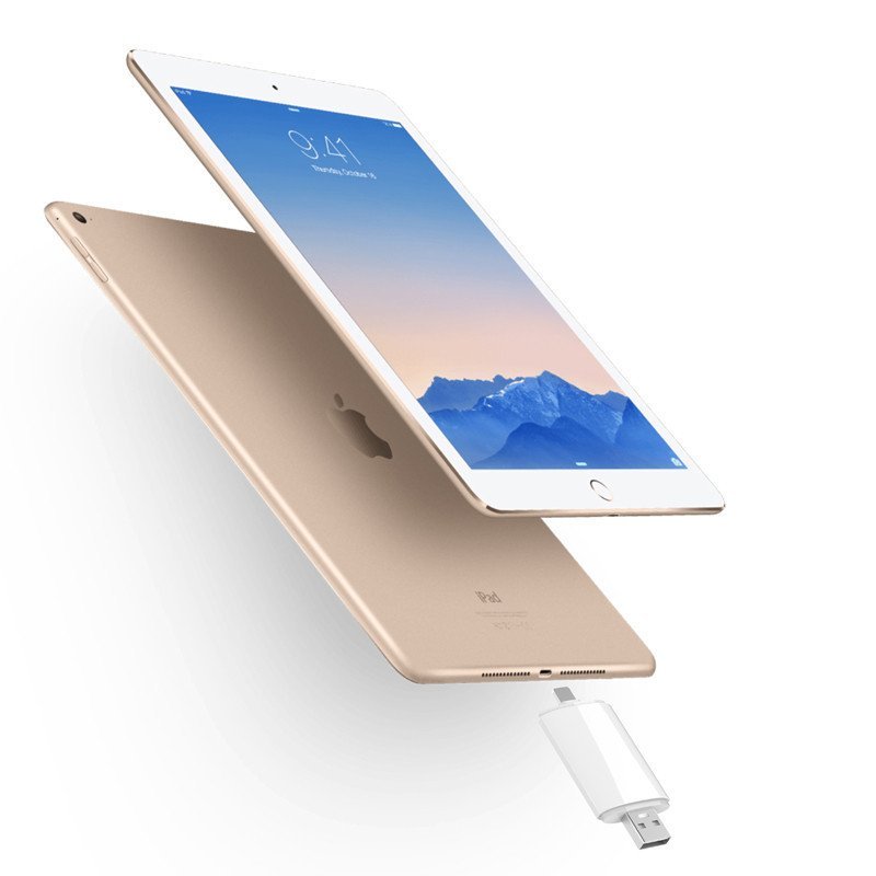 觅果miguo 苹果手机U盘128GB iphone5/6ipad优盘通用扩容器电脑笔记本两用 苹果配件