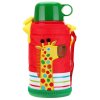虎牌（Tiger）儿童保温杯卡通不锈钢真空水壶600ml MBJ-C06C-CG 长颈鹿 杯盖新款