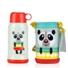 虎牌（Tiger）儿童保温杯卡通不锈钢真空水壶600ml MBJ-C06C-CP 大熊猫 杯盖新款