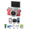 松下(Panasonic)DMC-GF8KGK 12-32镜头数码自拍相机 微单相机 粉色