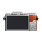 松下(Panasonic) DMC-GF8KGK (含12-32镜头)数码自拍相机 微单相机 橙色