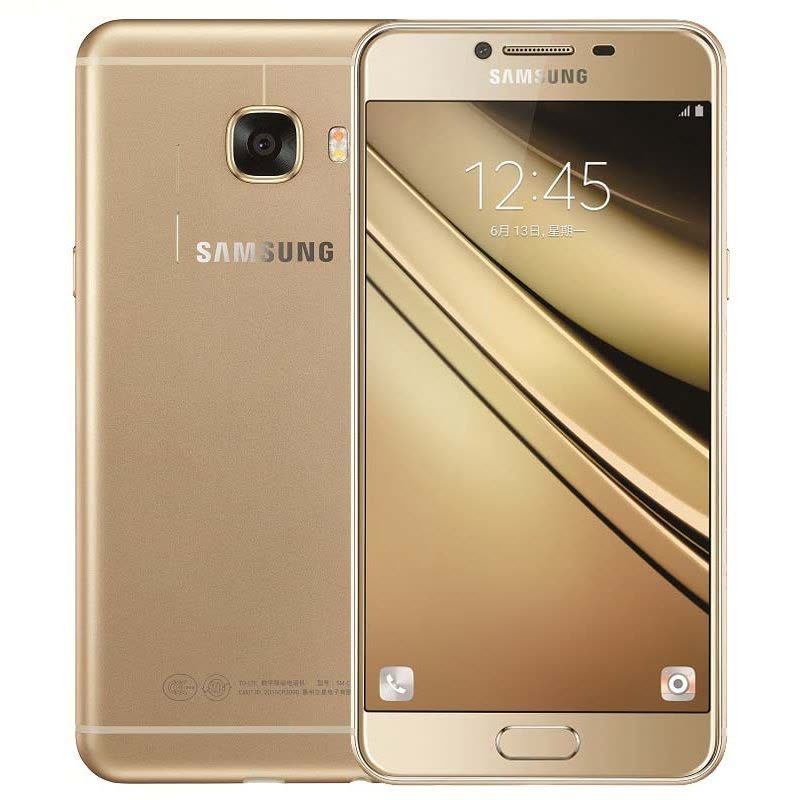 SAMSUNG/三星 Galaxy C7(C7000)4+64G版 枫叶金 全网通4G手机图片