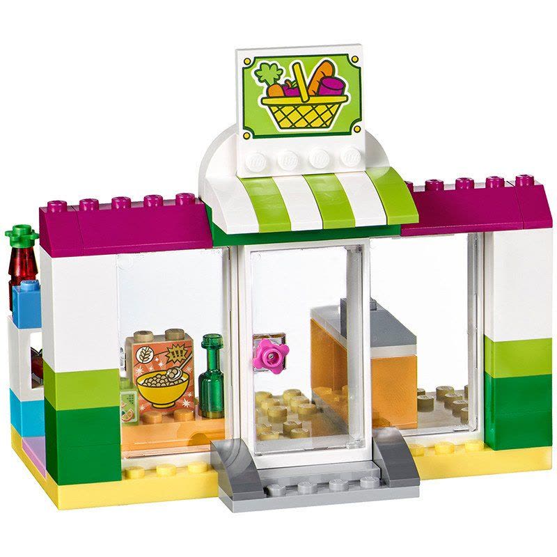 LEGO 乐高 Juniors 小拼砌师系列 超市手提箱 LEGC10684 玩具 塑料 6-14岁200块以上图片