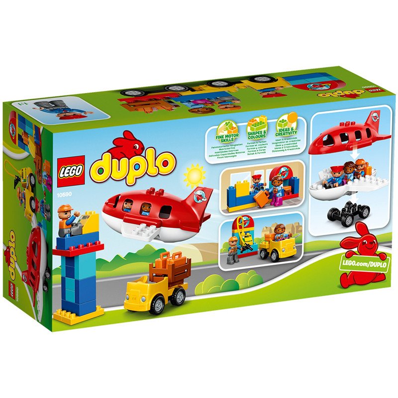 LEGO 乐高 Duplo 得宝系列繁忙的机场 10590 塑料玩具 1-3岁 50块以下