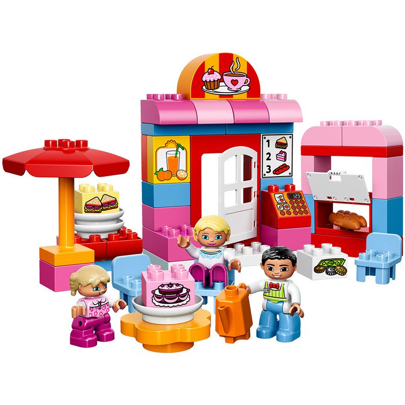 【苏宁自营】LEGO 乐高 Duplo 得宝系列 咖啡厅 10587