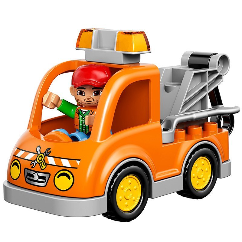 LEGO 乐高 得宝系列之小拖车 1081410814 50块以下 1-3岁 塑料玩具