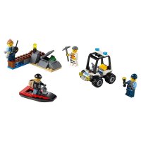 LEGO 乐高 City 城市系列 监狱岛入门套装 60127 塑料玩具6-14岁 50-100块