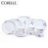 康宁(CORELLE)餐具套装四叶草-17WP美国进口餐具终身质保 碗碟餐盘