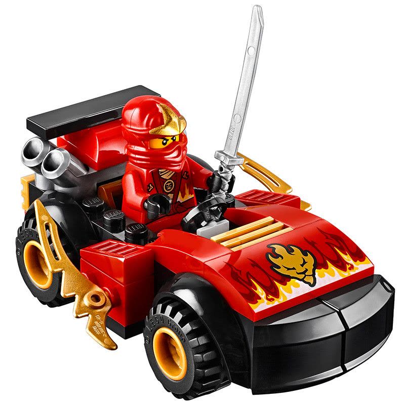 LEGO 乐高 Juniors 小拼砌师系列 幻影忍者毒蛇大对决 10722 4-7岁 塑料玩具 50-100块图片