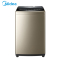 美的(Midea)MB90-6100WIDQCG 9公斤洗衣机 精准投放 变频节能 FCS快净 家用 金色