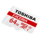 东芝(TOSHIBA)64GB 90MB/s TF(micro SD) UHS-I U3 Class10 高速存储卡