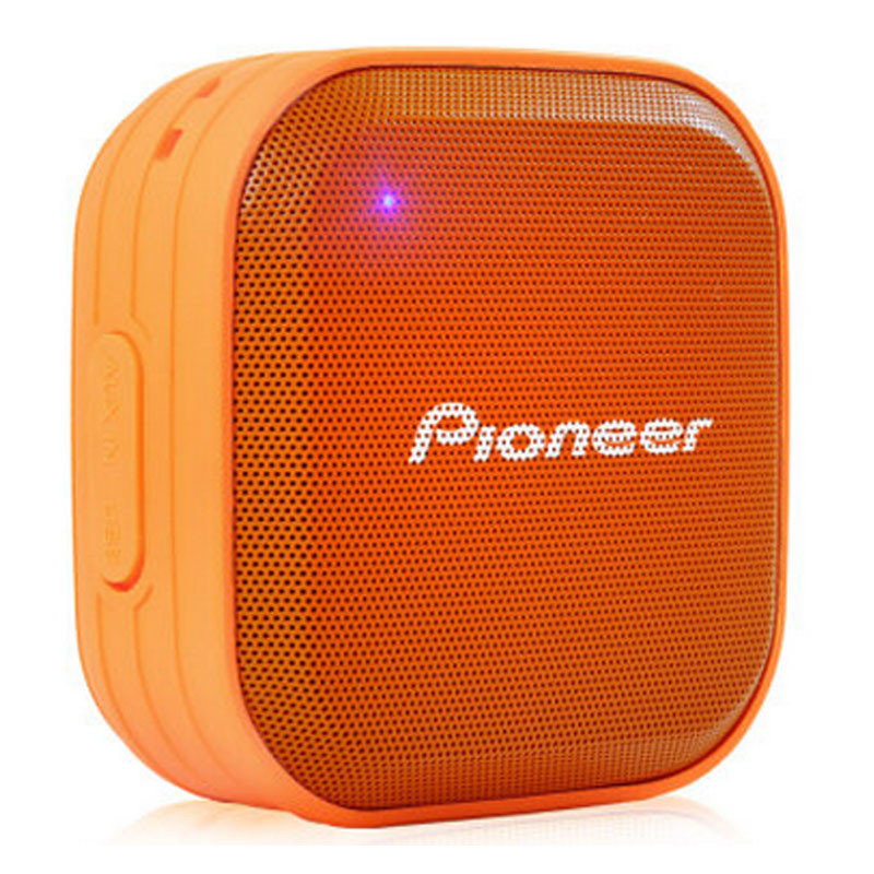Pioneer/先锋 APS-BA501W 防水蓝牙音箱 无线多媒体音箱 便携户外音响 桔色