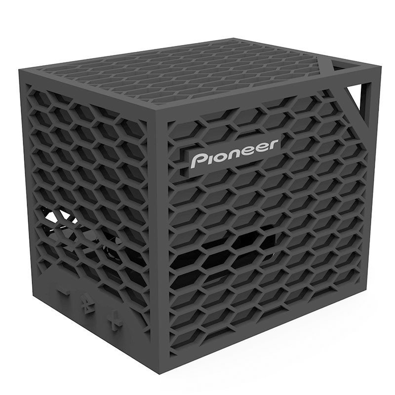 Pioneer/先锋 APS-BA202S 无线蓝牙音箱 多媒体便携式户外迷你音响 黑色