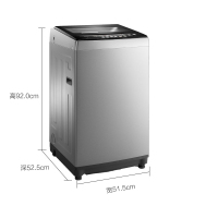 美的(Midea) MB70-3100WS 7公斤波轮洗衣机 智能操控 桶自洁健康洗 自由随心洗 家用 非变频灰色