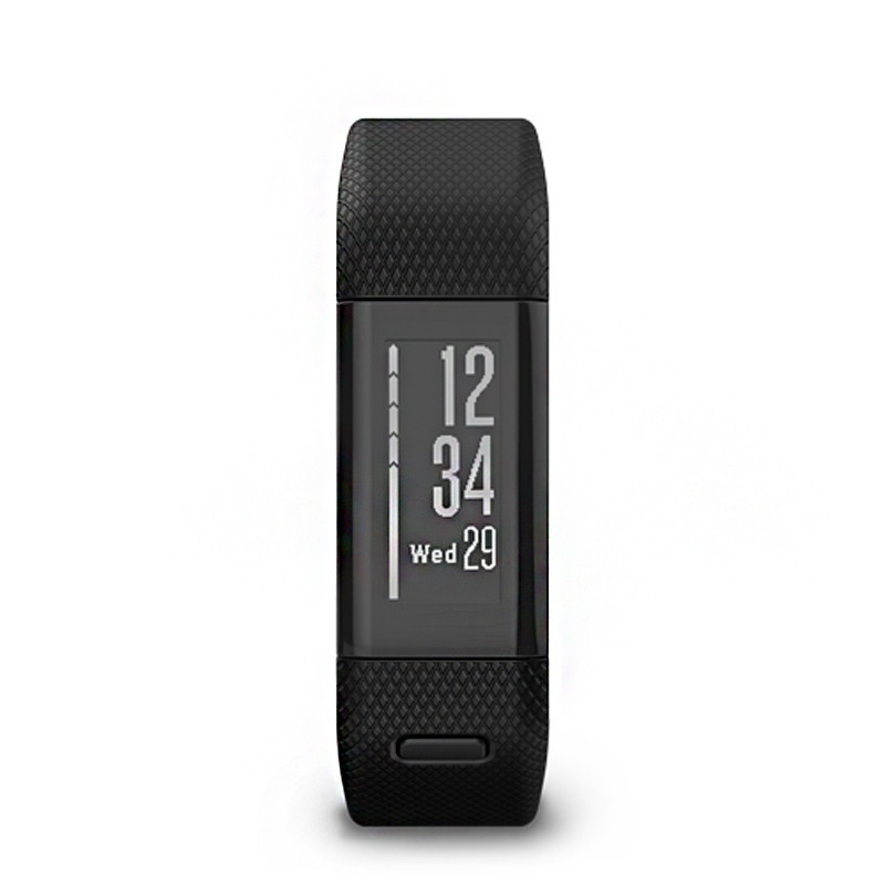 Garmin佳明vivosmart HR+GPS智能心率手环 ( 黑色 )高清大图