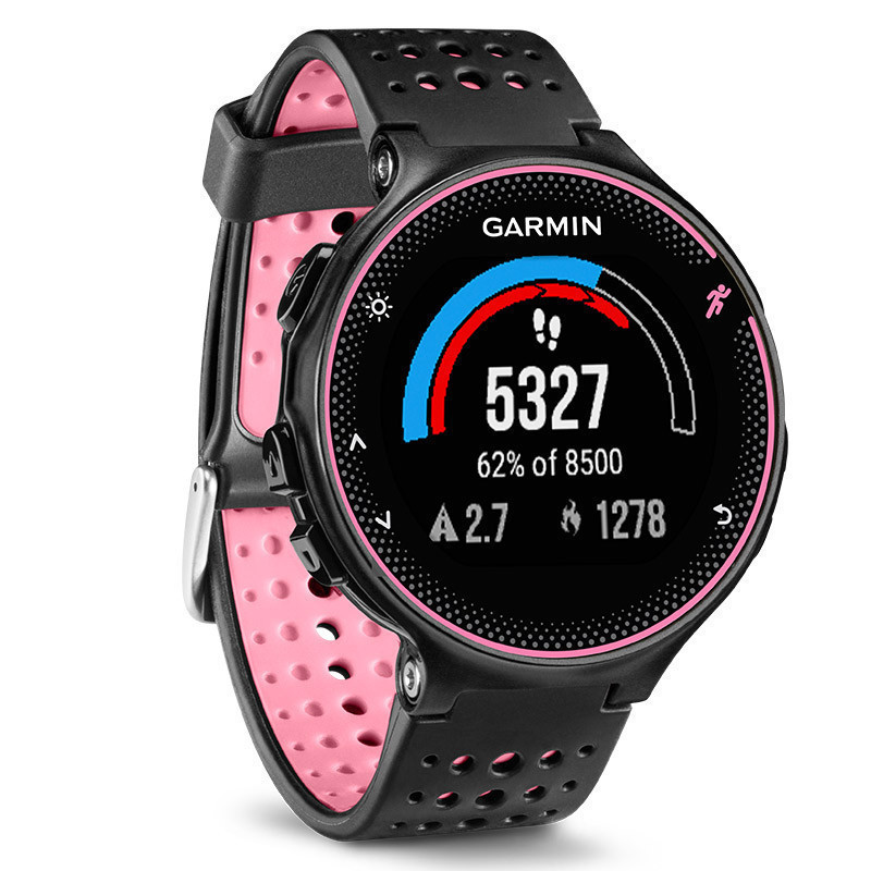 Garmin佳明 Forerunner235 GPS智能运动手表 ( 黑粉色)