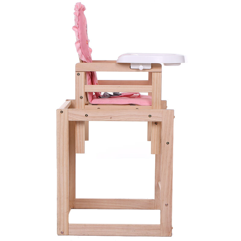 好孩子（Goodbaby）迪士尼实木多功能组合餐椅 木质 儿童餐椅 MY311-P103P 粉色（7个月以上）高清大图